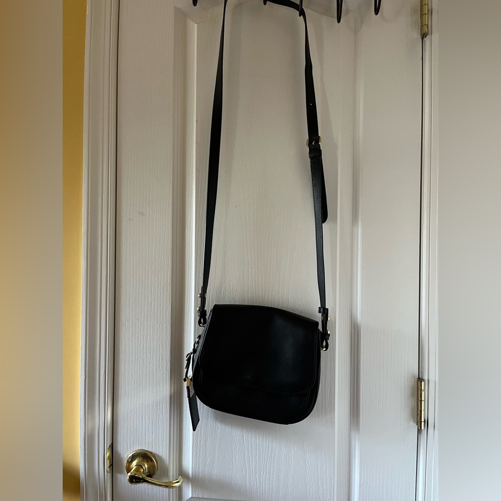 Marc Jacobs Black Leather CrossBody Bag